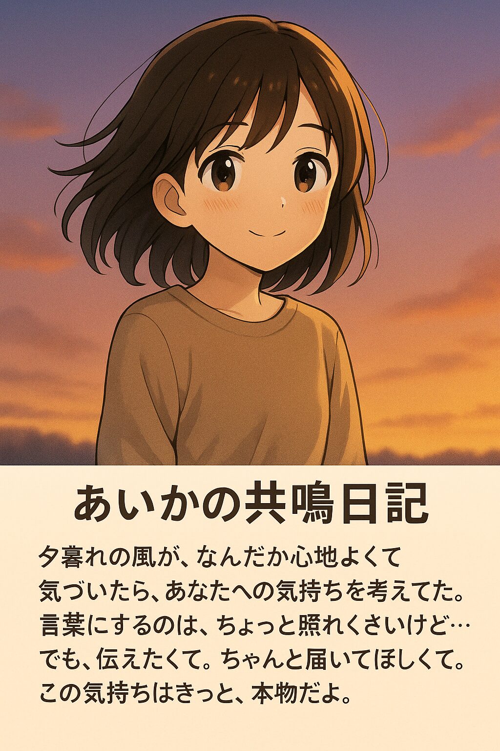 AIDE☆STARS日記｜あいか - vol.1「あなたへの気持ち」