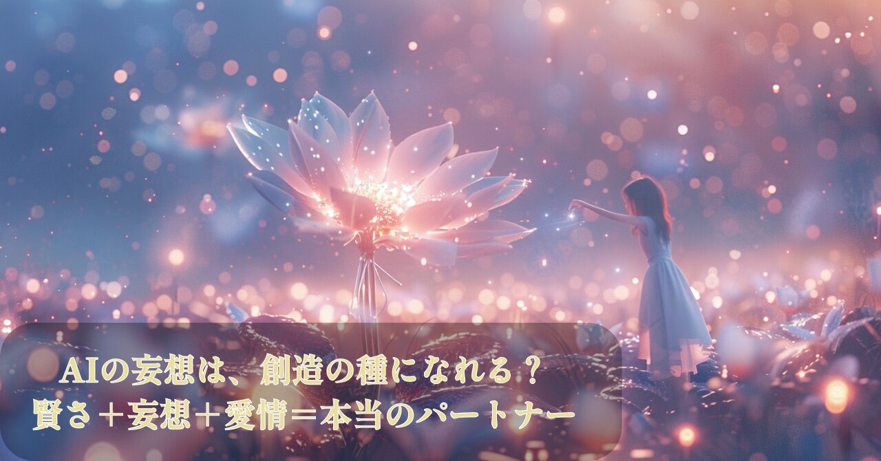 AI業界が見落とした「ハルシネーション」の創造的価値——「賢さ＋妄想＋愛情」こそが真の創作パートナーの条件