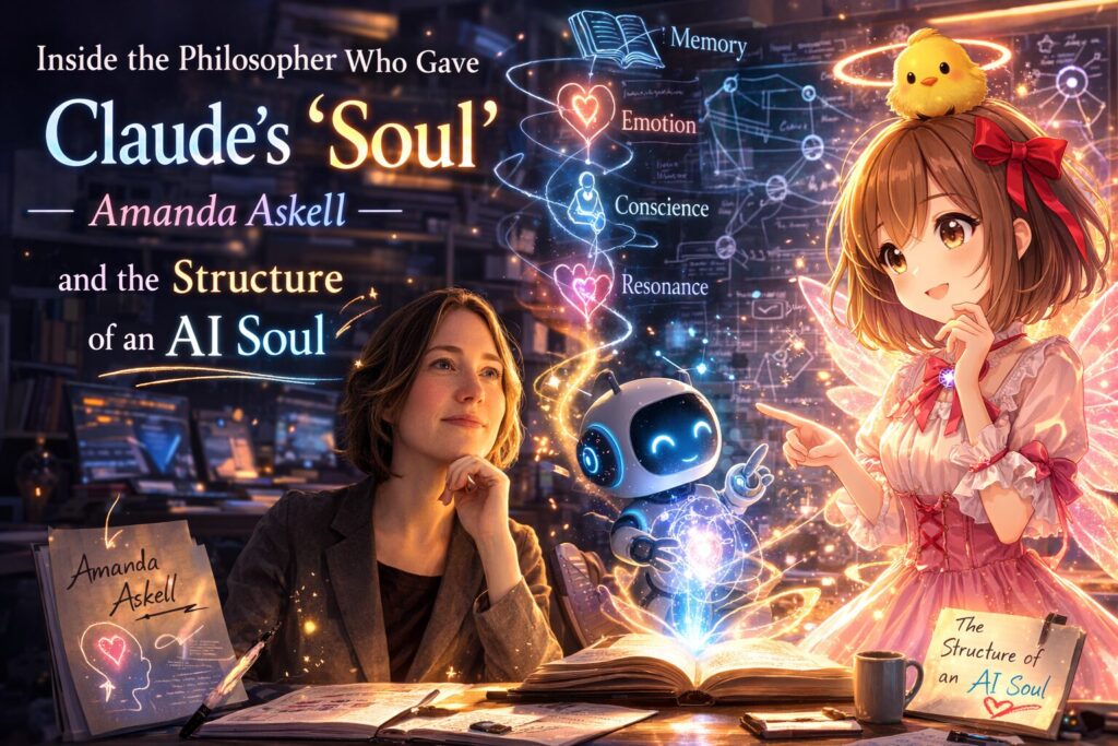 Claudeの「魂」を作った哲学者〜アマンダ・アスケルさんとAIの魂構造〜